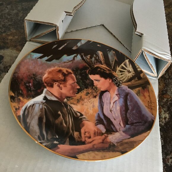 2/40 Gone With the Wind Golden Anniversary 'Scarlett and Ashley' Howard Rogers - Picture 8 of 11